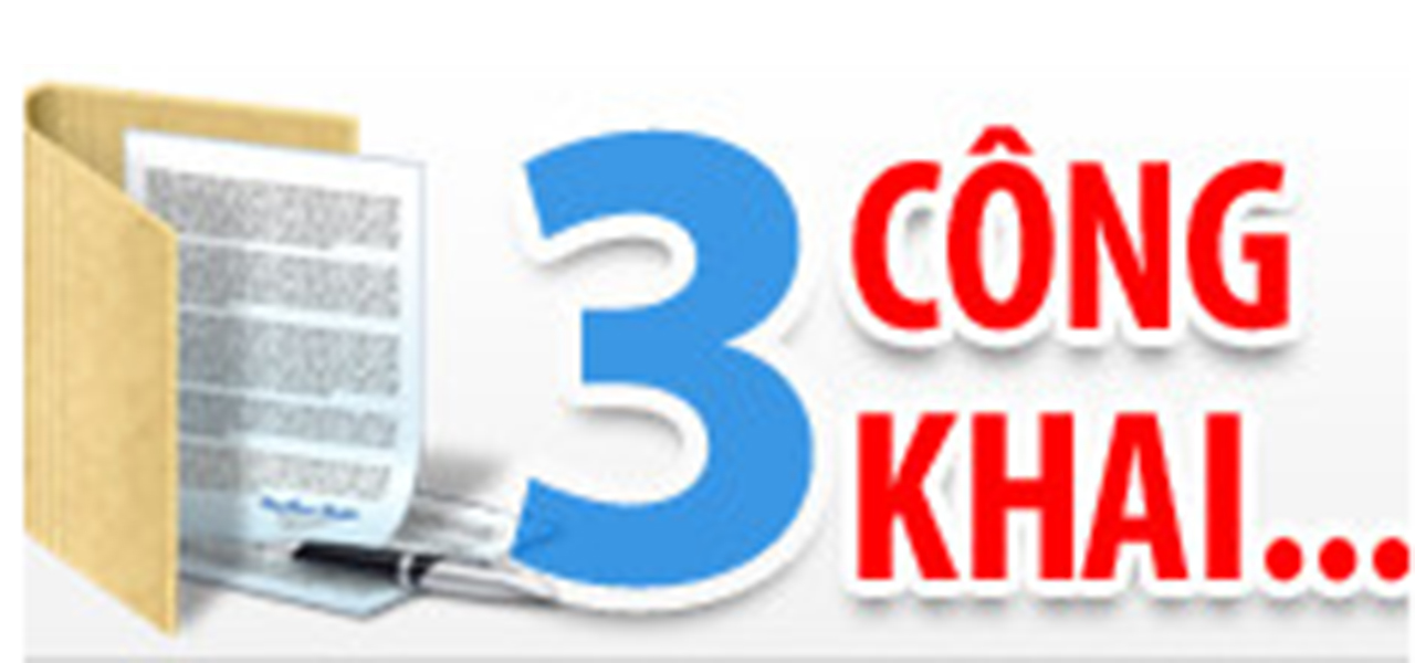 Báo cáo 3 công khai biểu 14.15 tháng 12.2016